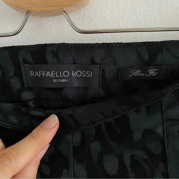 RAFFAELLO ROSSI Pants Jacquard with Stretch Slim Fit Sima Sz 38 - Picture 3 of 9